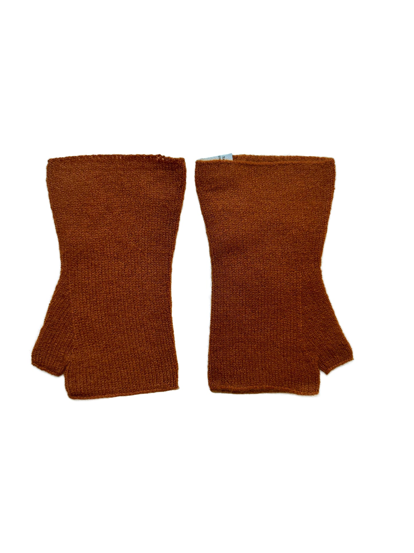 The Ox Haven Fingerless Gloves Deep Copper Short Unisex