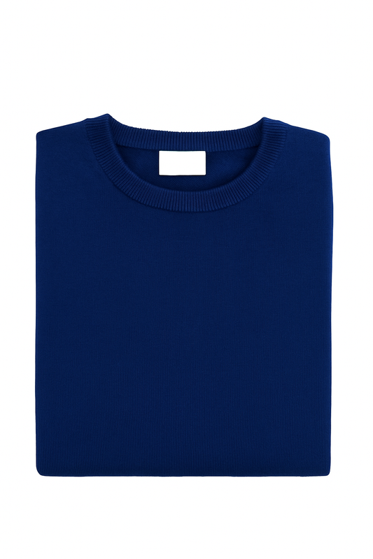 The Quiet Form Crew Navy