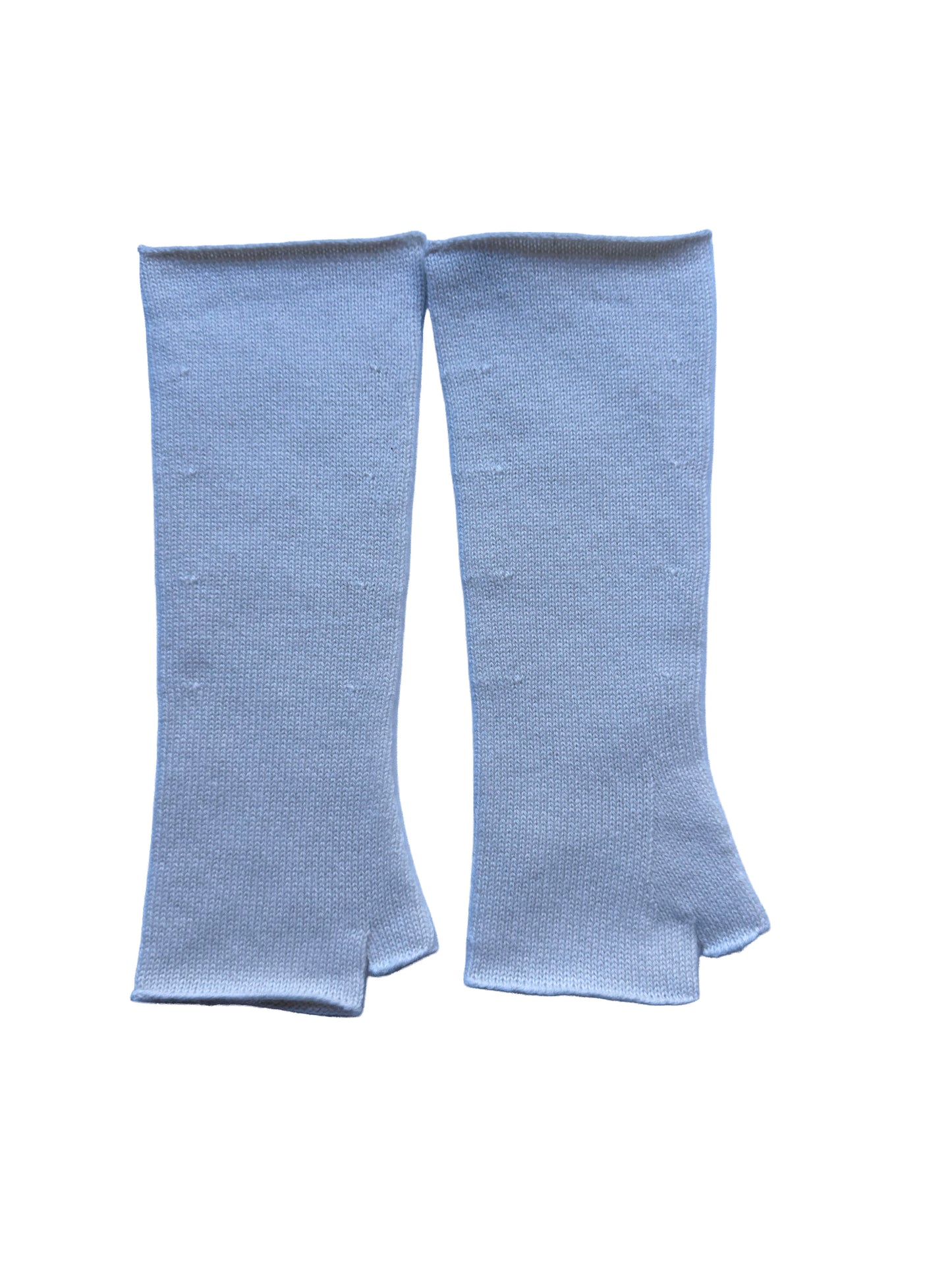 The Ox Haven Fingerless Gloves Cream Long Unisex