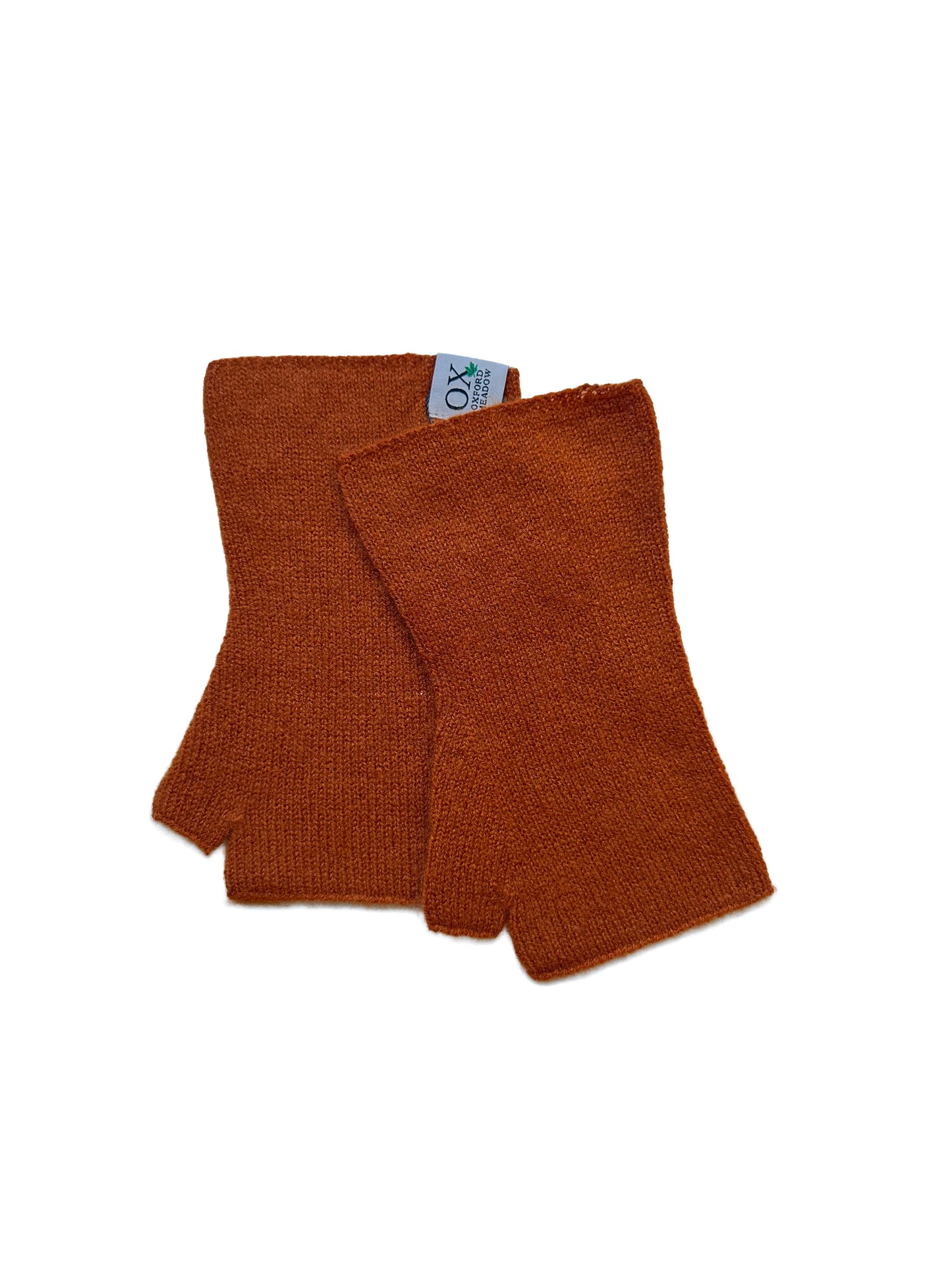 The Ox Haven Fingerless Gloves Deep Copper Short Unisex