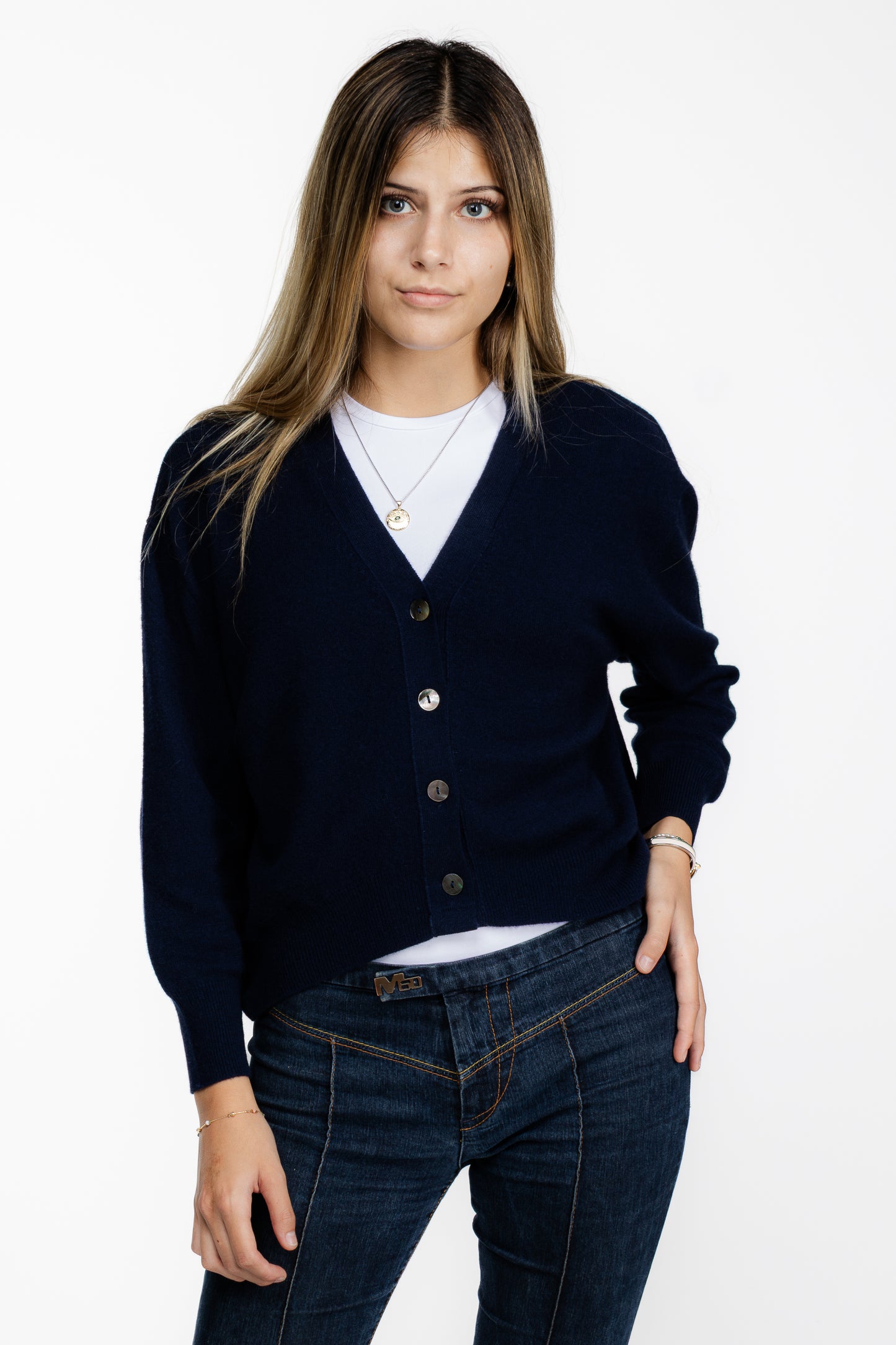 Lumé Cardigan Navy
