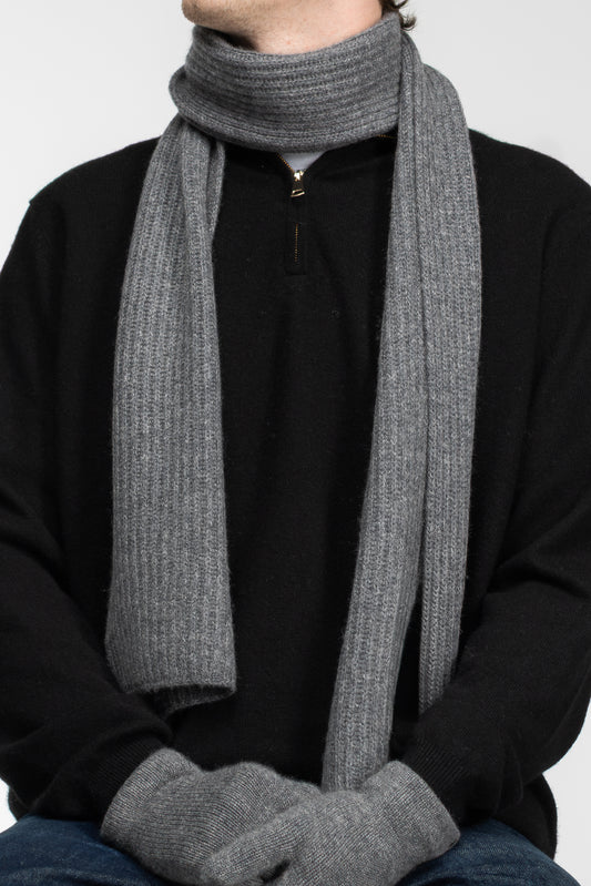The Ox Haven Scarf Ash Unisex
