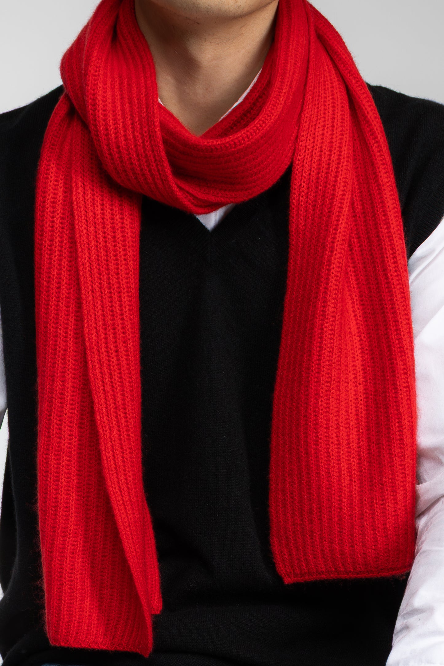 The Ox Haven Scarf Red Unisex