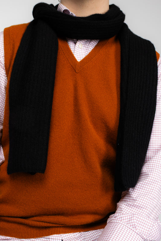 The Ox Haven Scarf Noir Unisex