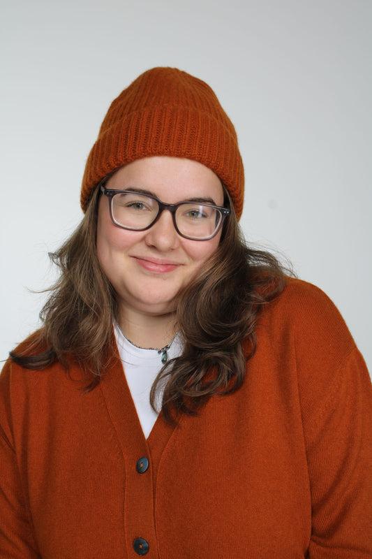 The Ox Haven Beanie Chunky Deep Copper Unisex